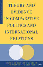 Theory and evidence in comparative politics and international relations