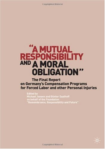 &quot;A Mutual Responsibility and a Moral Obligation&quot;