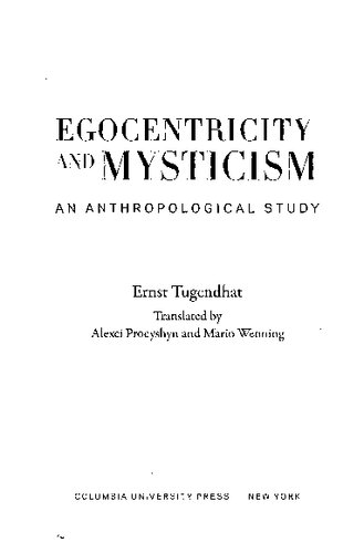 Egocentricity and Mysticism