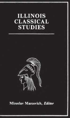 CLASSICAL STUDIES VOL 1