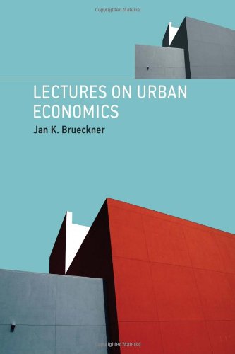 Lectures on Urban Economics