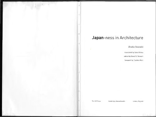 Japan-Ness in Architecture