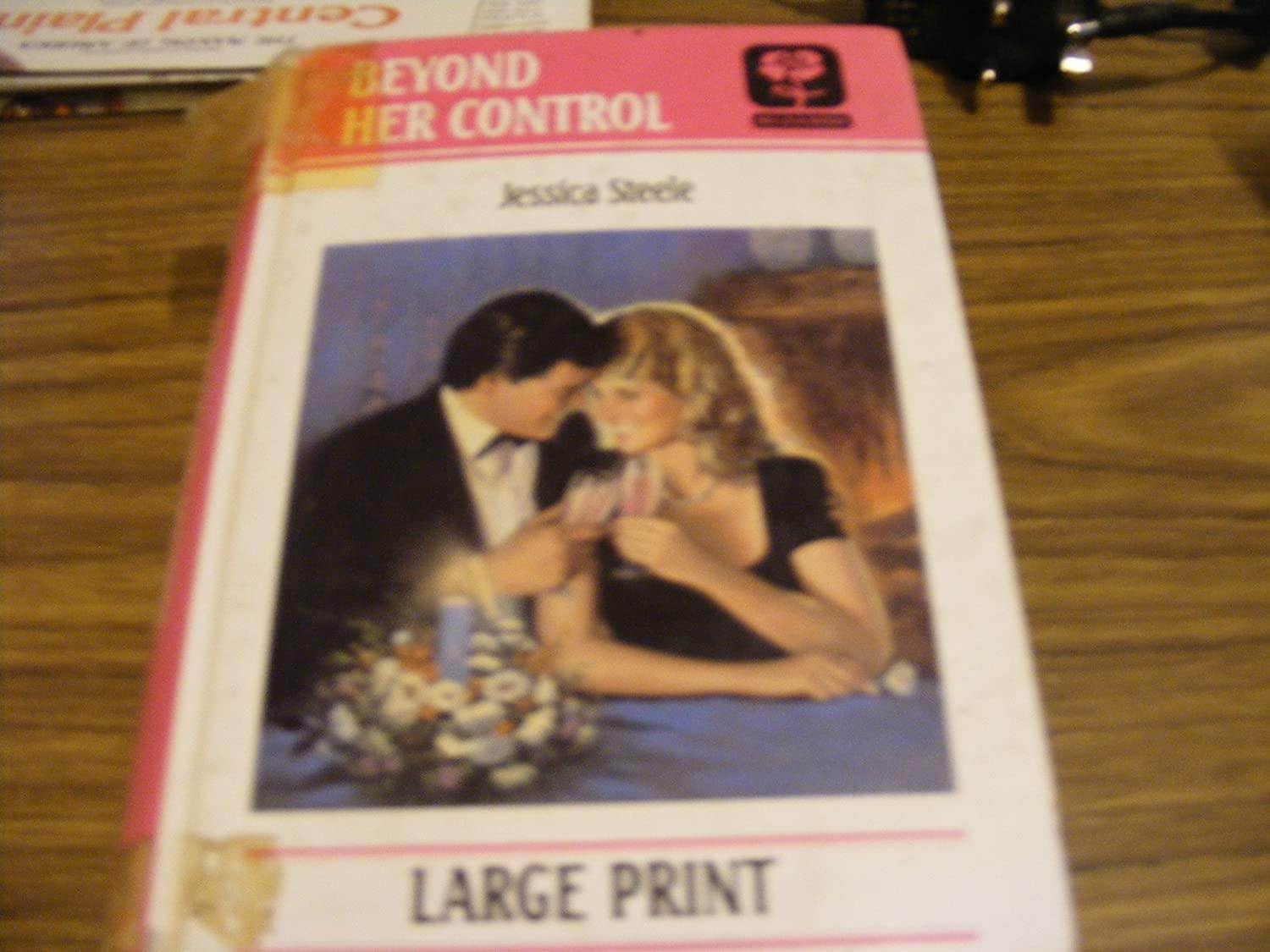 Beyond Her Control (Harlequin Large Print (Unnumbered Hardcover))