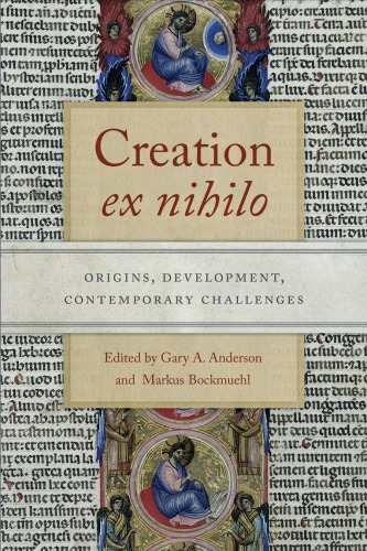 Creation &quot;ex nihilo&quot;