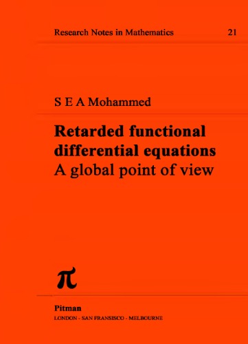 Retarded Functional Differential Equations