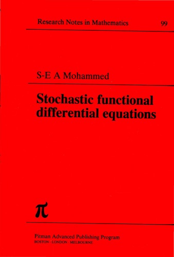 Stochastic Functional Differential Equations