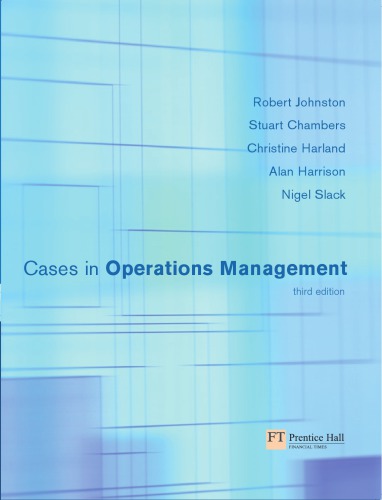 Cases in Operations Management