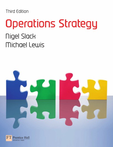 Operations strategy.