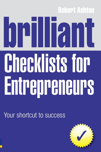 Brilliant Checklists for Entrepreneurs