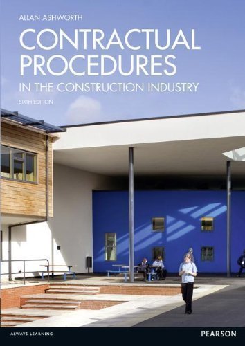 Contractual Procedures in the Construction Industry