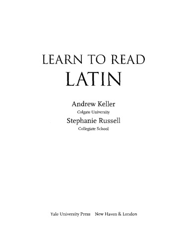 Learn to Read Latin