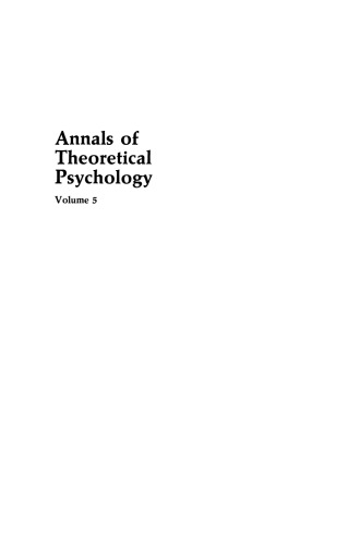 Annals of Theoretical Psychology