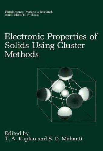 Electronic Properties of Solids Using Cluster Methods