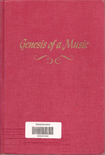 Genesis of a Music