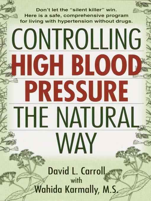 Controlling High Blood Pressure the Natural Way