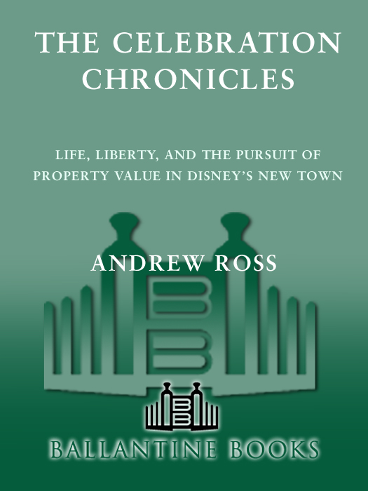 The celebration chronicles life, liberty, and the pursuit of property value in Disney's new town