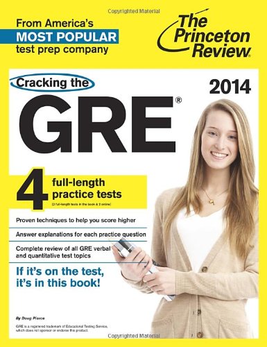 Cracking the GRE, 2014 Edition