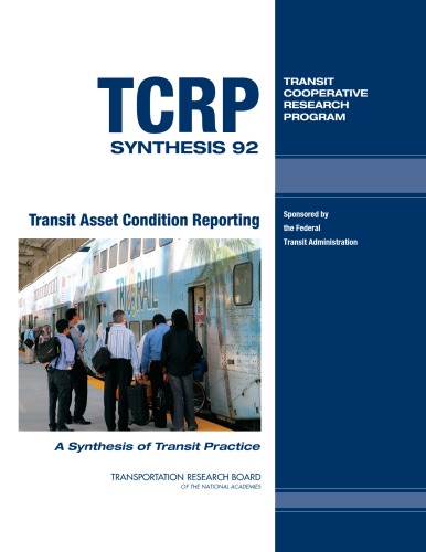 Transit asset condition reporting