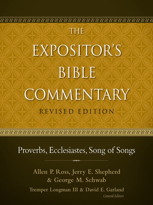 Proverbs, Ecclesiastes, Song of Songs