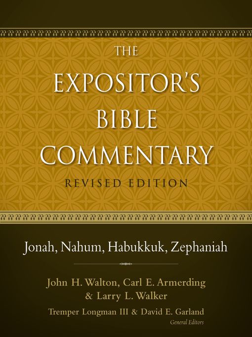 Jonah, Nahum, Habukkuk, Zephaniah