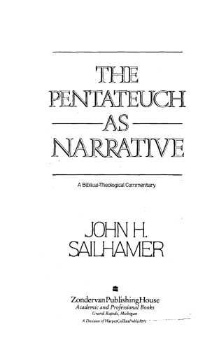 The Pentateuch as Narrative