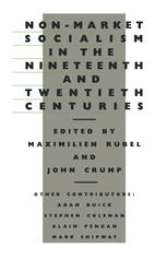 Non-Market Socialism in the Nineteenth and Twentieth Centuries