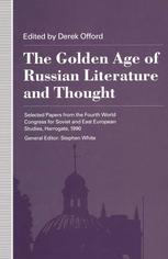 The Golden Age Of Russian Literature And Thought