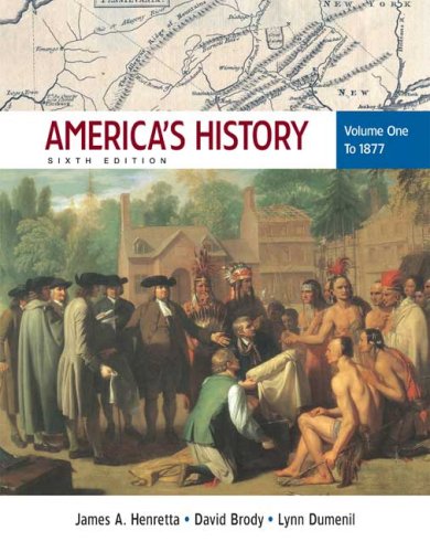 America's History, Volume 1