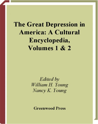 The Great Depression in America [2 Volumes]