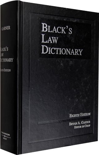 Black's Law Dictionary (Black's Law Dictionary (Thumb-Index))