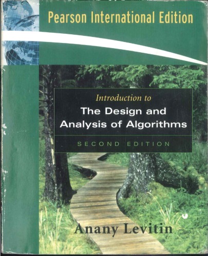 Introduction To The Design &amp; Analysis Of Algorithms