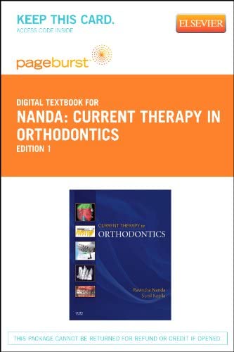 Current Therapy in Orthodontics - Elsevier eBook on VitalSource (Retail Access Card)