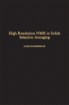 High Resolution NMR in Solids