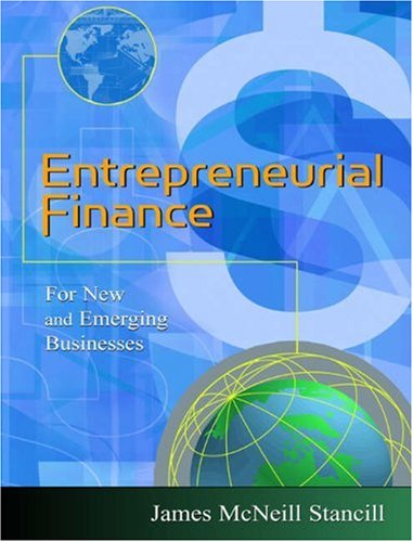 Entrepreneurial Finance