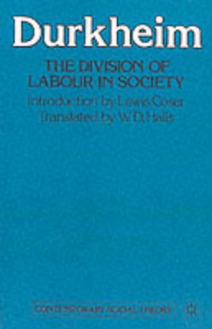 The Division Of Labour In Society