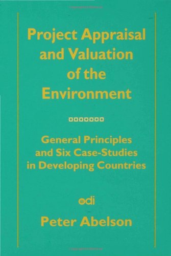 Project Appraisal and Valuation of the Environment