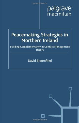 Peacemaking Strategies In Northern Ireland