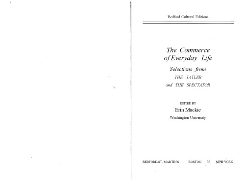 The Commerce of Everyday Life