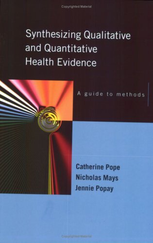 Synthesizing Qualitative and Quantitative Health Evidence