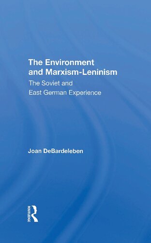 The Environment and Marxismleninism