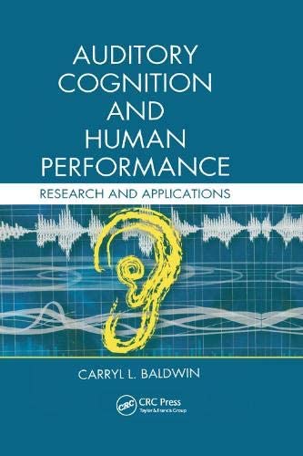 Auditory Cognition and Human Performance: Research and Applications