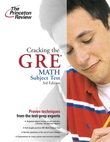 Cracking the GRE Math Subject Test