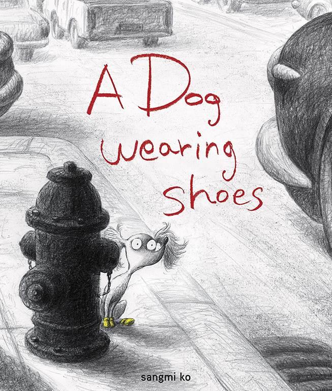 A Dog Wearing Shoes