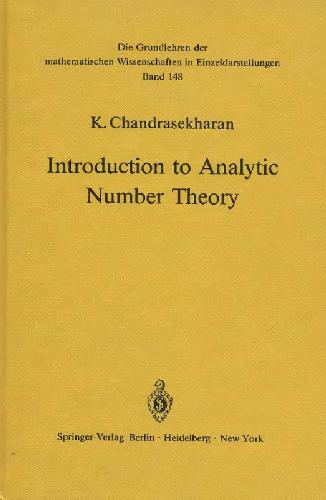 Introduction to analytic number theory
