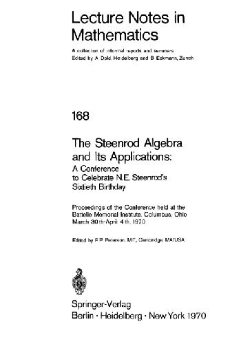 The Steenrod Algebra And Its Applications