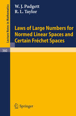 Laws of Large Numbers for Normed Linear Spaces and Certain Frechet Spaces