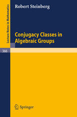 Conjugacy Classes In Algebraic Groups