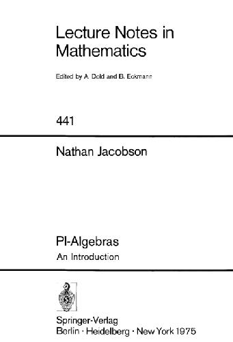 Pi-Algebras