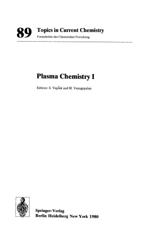 Plasma chemistry