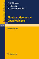 Algebraic Geometry--Open Problems